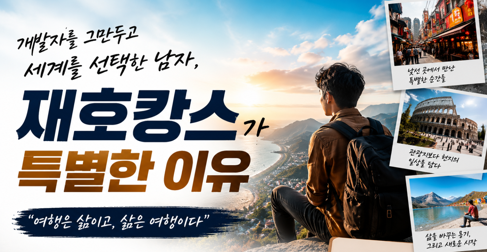 개발자를 그만두고 세계를 선택한 남자, 재호캉스가 특별한 이유